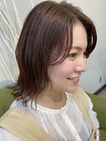 ロンドプロフィール 浦和(Lond profil)&nbsp;【韓国風ヘア】ピンクブラウンで柔らかカラー♪くびれミディ