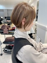 グラフ 蔵前(GRAFF)&nbsp;【ショートボブ】ツヤカラー/大人ショート/ショートボブ