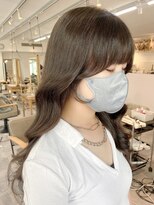【myonsil 山田】韓国風レイヤー/結んだ時も可愛いサイドバング