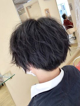 エイチエアー アルファ H'air alfa つつじヶ丘北口店 ★前下がりマッシュ★