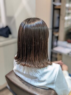 ナンバー イル デュッカ 札幌(N° il duca) アレンジ自在♪ベルボブスタイル