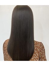 【プロの手による縮毛矯正】