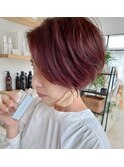 【リミヘアー 松村】 ショートボブ