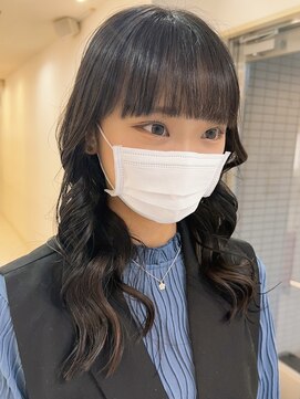 ラウレア(LAULEA) 地毛風カラー/カット/まとまるカット/艶カラー/暗髪カラーカット