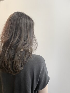 ピュアソウル(Pure Soul) N.Y.ドライカット★ミディアムレイヤー×アッシュベージュ[渋谷]