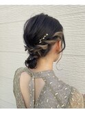 お呼ばれヘアアレンジ