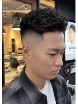 フリーク バーバーショップ 都島店(FREAK BARBER SHOP) スキンフェードリバースパーマ宮城リョータ