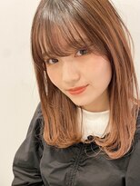 アンヘアー(UNHAIR by shiomiH)&nbsp;ナチュラル可愛いセミロング！うるツヤこなれヘア