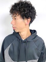 【morio原宿】刈り上げショート　パーマ
