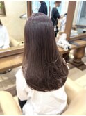 レイヤーカット/セミロング/艶カラー/学割U24 