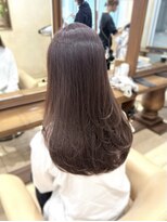 ザック ヴィ(ZACC  vie)&nbsp;レイヤーカット/セミロング/艶カラー/学割U24