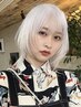 【憧れの透明感】髪質改善2回ケアブリーチ+カラー+トリートメント[ブリーチ]