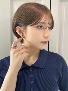 ジーナ 大阪茨木(Zina) 髪質改善*くすみオリーブベージュ*美髪【Zina大阪茨木】