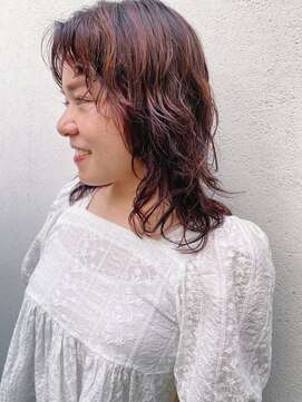 フェンヘアーアイス 中目黒(Fen.hair ici) ゆるふわ大人可愛い♪20代30代ロングパーマピンクベージュ