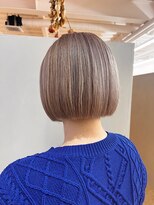 シーバイラヴィズム けやき通り2号店(Sea by LUVISM)&nbsp;ミニボブ × ハイトーンベージュ＊