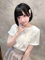 ロンドローズ 名古屋(Lond damaskRose)&nbsp;ブリーチ 学割 オリーブベージュ レイヤーカット リタッチ 191