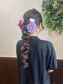 ヘアーズ ラブリージョブリー(hair's Lovely Jubbly) 【前田】編み下ろしヘア