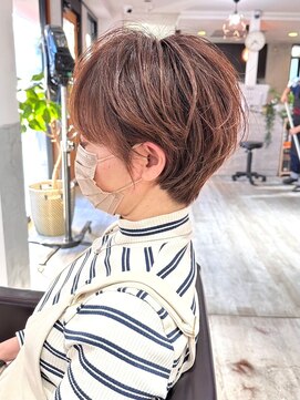 ナウアズ(now as.) 大人可愛いマッシュショート【カドワキ】