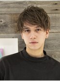 【小久保style】ロングウルフパーマシャギー秋色ピンクカラー
