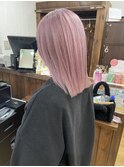 ブリーチ2回◎ホワイトピンク 【横須賀中央 Really】