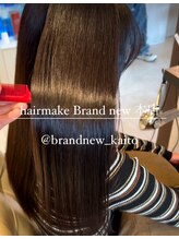 ヘアーメイク ブランニュー 東生駒店(hair make Brand new) 【髪質改善】縮毛矯正×うる艶トリートメント