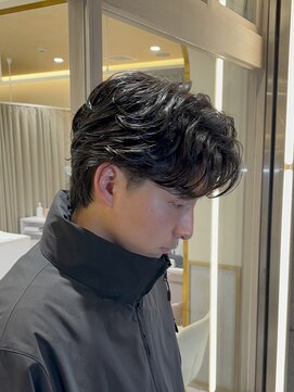 ゼスト フィーノ(ZEST fino) フェザーショート/フェザーパーマ/メンズショート/立川木村