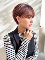 ロシェ 横浜店(loche)&nbsp;大人丸みショート×メルティカラー×似合わせカット[横浜駅]