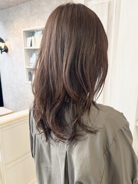 キャアリー(Caary) 福山Caary10代20代30代40代くすみブラウン韓国レイヤースタイル