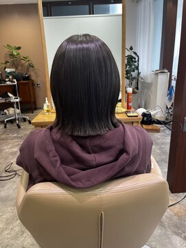 インビテーション 名古屋(invitation) 切りっぱなしbob :佐藤