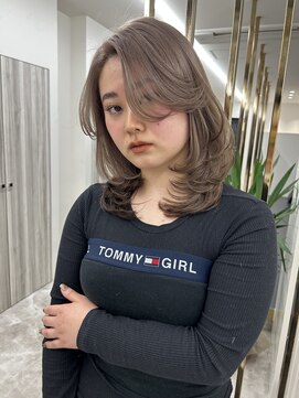 エトワール(ETOILE) ミディアムレイヤー/ミルクティーベージュ