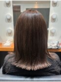 切りっぱなしひし形ボブ