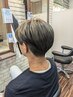 メンズハイライト＆ローライトハーフ3Dカラー+カット