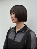 切りっぱなしボブ