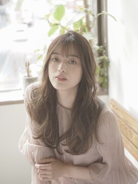 ロッカ 銀座中央通り店(LOCCA) 骨格診断ウェーブ/シースルーバングミディアム/20代30代40代