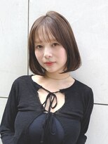 トルネード(TORNADO)&nbsp;大人ボブ内巻き前髪ありショコラブラウンひし形K20251013