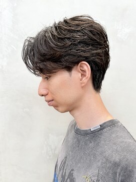 エリマバイフィフス 調布(elima by fifth) 調布フェザーパーマシャドウパーマツイストスパイラルメンズ