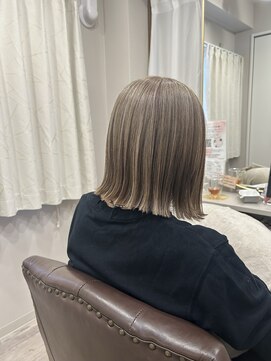 カミノワ(kaminowa) 白髪率80%おすすめヘア/40代/50代/60代/白髪ぼかし/白髪染め