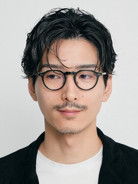 テン 心斎橋(tenn.) フェザーショートフェザーパーマニュアンスパーマショートヘア