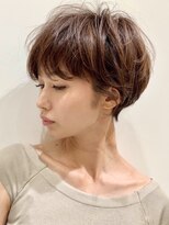 ピークアブー 原宿ハラカド(PEEK-A-BOO) ショートヘア/絶壁解消/癖毛くせ毛前髪あり/大人マッシュ/好印象