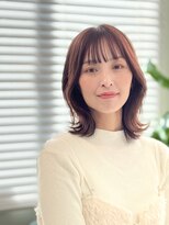 エオン(eon)&nbsp;ミディアムレイヤーボブ【eon】ミセス、大人女性、白髪