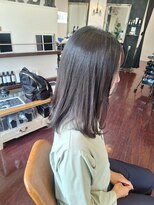 ローレン(LOREM)&nbsp;ハイライトカラーナチュラルな縮毛矯正7.31