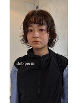 ファイブ ノーヴル カラット(5 Noble ct.) 【柚衣】ボブレイヤーパーマ