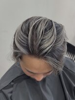 コスモス 町田(COSMOS)&nbsp;大人シルバーメンズバレイヤージュ×センターパート