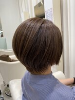 プランタンシエル(printemps CIEL) short bob×ash beige