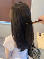結び(musubi) オリーブ+レイヤーカット