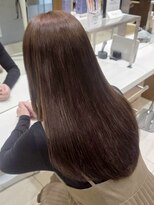 トイロ(toiro)&nbsp;レイヤーカットミルクティーベージュブリーチカラーダブルカラー