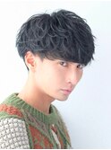 サイドパートマッシュ【フープパーマ】