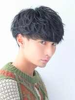 エド バイ リップスヘアー(Ead by LIPPS hair)&nbsp;サイドパートマッシュ【フープパーマ】