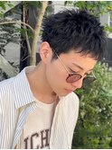 癖毛を活かしたお洒落ベリーショート