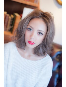 アンク クロス 関内店 グラデーショングレージュボブ